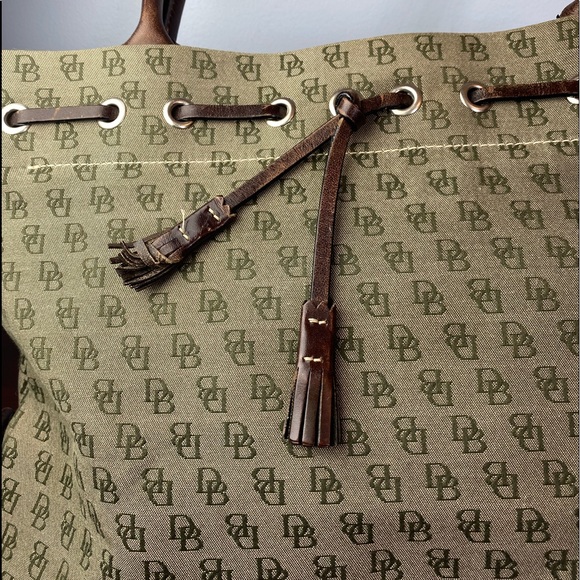 Signature Dooney and Bourke Canvas Tote - Picture 4 of 15